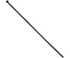 Orno Opaska Kabelių raišteliai, juodi, atsparūs UV spinduliams, plotis 3,6 mm, ilgis 300 mm, 25 vnt.