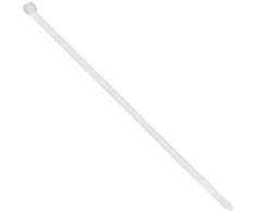 Orno Opaska Kabelinė raištelis, natūralios spalvos, plotis 4,8 mm, ilgis 250 mm, 25 vnt.