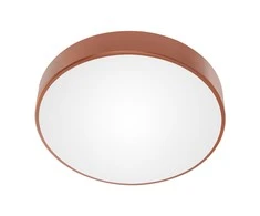 Lubinis šviestuvas Orno OVO plafonas 5xE27, 5x24W, varinis plienas, matinis stiklas, IP20, ? 600