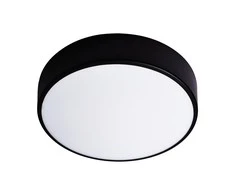 Orno OVO LED lubinis šviestuvas, 43 W, 4000 K, 4750 lm, juodo plieno, matinio stiklo gaubtas, IP20, ? 400