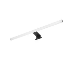 Sieninis šviestuvas Orno PEEGEL LED 9W, veidrodinis šviestuvas, 810lm, 4000K, ilgis 60 cm, plastikas + akrilas, juodas