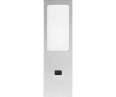 Orno PLANA LED po spintele montuojamas šviestuvas 4W, 240lm, 4000K, su bekontakčiu jungikliu, pilkas