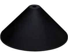 Orno Podsufitka do lampy wiszącej, stożek, juoda