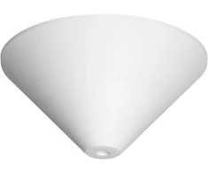 Orno Podsufitka do lampy wiszącej, stożek, balta