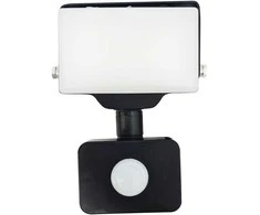 Orno PORTO S LED 10W prožektorius su PIR, 800lm, IP44, 4000K, aliuminis + polikarbonatas