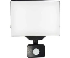 Orno PORTO S LED 50W prožektorius su PIR, 4000lm, IP44, 4000K, aliuminis + polikarbonatas
