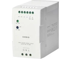 Orno Maitinimo šaltinis Pramoninis maitinimo šaltinis, DIN bėgelis, 24 V nuolatinės srovės, 4 A, 96 W, plastikiniame korpuse
