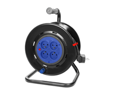 Orno MINI ilgintuvas 4 lizdai 2P+Z 15 m OR-AE-1339/G(GS) schuko pilka