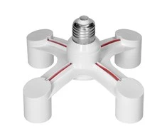 Orno Przejściówka Adapteris E27/4xE27 šviesos šaltiniui
