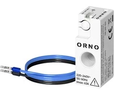 Orno Przekładnik Vienfazis srovės transformatorius su matavimo įrašymu, maks. 250 V / 63 A, „Tuya Smart Wi-Fi“