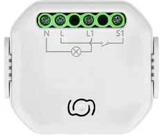 Orno Przekażnik „Tuya Smart Wi-Fi+BLE“ 1 kanalo sieninė relė