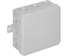 Orno Puszka CLICK skirstomoji dėžutė, IP54, 12 įėjimų, 100x100x41mm, pilka