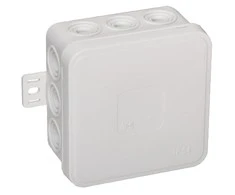 Orno Puszka CLICK skirstomoji dėžutė, IP54, 12 įvadų, 75x75x41 mm, balta, 66 vnt.