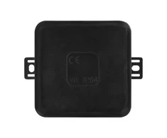 Orno Puszka CLICK skirstomoji dėžutė, IP54, 12 įėjimų, 85x85x41mm, juoda