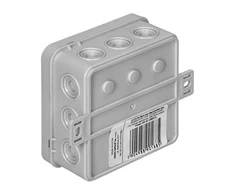 Orno Puszka CLICK skirstomoji dėžutė, IP54, 12 įėjimų, 85x85x41mm, pilka