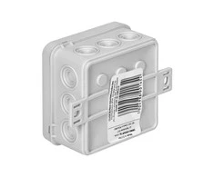 Orno Puszka CLICK skirstomoji dėžutė, IP54, 12 įėjimų, 75x75x41mm, pilka
