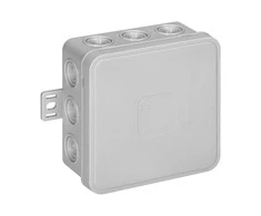 Orno Puszka CLICK skirstomoji dėžutė, IP54, 12 įėjimų, 85x85x41mm, pilka