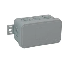 Orno Puszka CLICK skirstomoji dėžutė, IP54, 8 įvadai, 80x45x41mm, pilka, 100 vnt.
