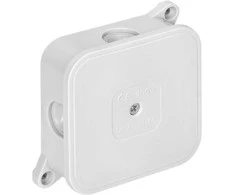 Orno Puszka ECO skirstomoji dėžutė, IP44, 400V, 4 guminiai sandarikliai, 85x85x35mm, balta