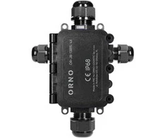 Orno Puszka Dėžutė be tvirtinimo HD IP68, 0,75–4,0 mm?, 2 M20 jungtys, 2 M16 jungtys, X išdėstymas