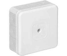 Orno Puszka PRO skirstomoji dėžutė, IP55, 400V, 12 įėjimų, 85x85x37mm, balta