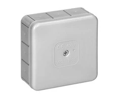 Orno Puszka PRO skirstomoji dėžutė, IP55, 400V, 12 įėjimų, 85x85x37mm, pilka