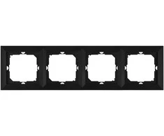Ramka Pearl Quad Frame, Ra-4P, juodas