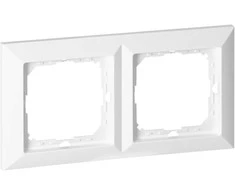 Ramka Dvigubas rėmelis „Pearl“, Ra-2P, baltas