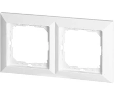 Ramka Dvigubas rėmelis „Pearl“, Ra-2P, baltas