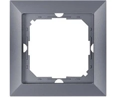 Ramka Vieno perlo rėmelis, Ra-1P, antracito spalvos