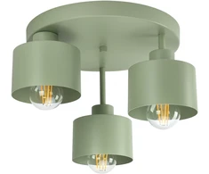 Pakabinamas šviestuvas Orno RAMOS lampa wisząca, galingumas max. 3x 18 W, E27, oliwkowa