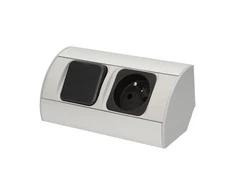 Orno Rinkinys LED baldų šviestuvų komplektas su jungikliu ir 1x2P+Z lizdu