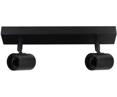 Orno RIO SP 2, sieninis-lubinis šviestuvas, E27, max. 2x60W, IP20, juodas