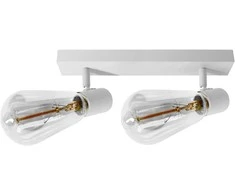 Orno RIO SP 2, sieninis-lubinis šviestuvas, E27, maks. 2x60W, IP20, baltas