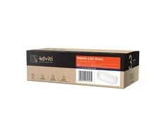 Lubinis šviestuvas Orno RISMO LED OVAL 12W kanalinis šviestuvas, 1080lm, IP65, IK08, 4000K