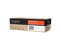 Sieninis šviestuvas ORNO KANALŲ MONTAVIMAS RISMO LED OVALUS 7W,