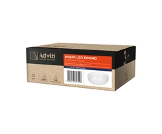 Sieninis šviestuvas Orno RISMO LED apvalus 12 W kanalinis šviestuvas, 1080 lm, IP65, IK08, 4000 K