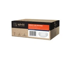 Lubinis šviestuvas Orno RISMO LED apvalus 7 W kanalinis šviestuvas, 630 lm, IP65, IK08, 4000 K