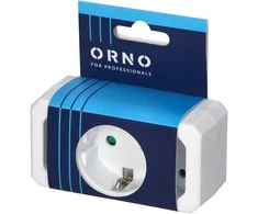 Orno Rozgałęźnik Skirstytuvas 2x2P + 1x2P+Z (Schuko), baltas