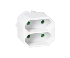 Orno Rozgałęźnik Skirstytuvas 2x2P euro, baltas