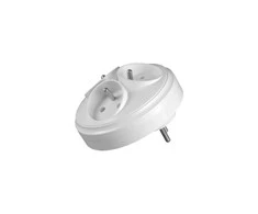 Orno Timex 3x2P + Plug-in filialas su apvaliu baltu apšvietimu (R-36 / S)