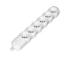 Orno Rozgałęźnik Skirstytuvas 6x2P+Z, baltas