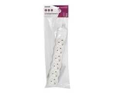 Orno Rozgałęźnik 6x2P+Z Schuko skirstytuvas, baltas