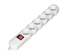 Orno Rozgałęźnik Skirstytuvas su jungikliu 6x2P+Z, baltas