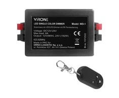 Orno Ściemniacz LED reguliatorius 12-24VDC RF su nuotolinio valdymo pultu
