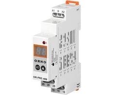Orno Skaitmeninis przekaźnik czasowy 1 modułowy daugiafunkcinis, 0.1 s-99 dni, 12-240 VAC, 16 A, 20 trybów