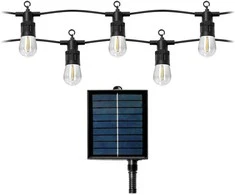 Solarna Saulės energija varoma girlianda 10 m, 10 x LED gijų