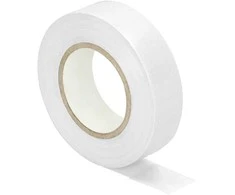 Orno Taśma Balta izoliacinė juosta, atspari ugniai, plotis 19 mm, storis 0,13 mm, ilgis 20 m