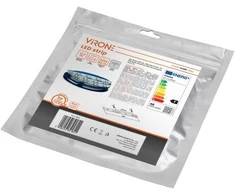 Orno Taśma LED juosta 12V, 2835, 120L/m, 1000lm/m, 9.6W/m, IP20, 6000K, 5m