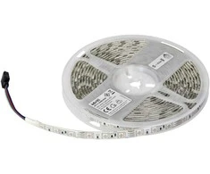 LED juostelė Orno LED juosta 12V, 5050, 60L/m, 14.4W/m, IP63, RGB, 5m